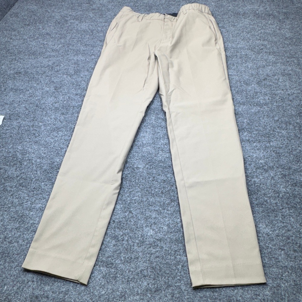 BYLT Executive Pant Mens 32x30 Beige Stretch Chino Trousers Commuter Trousers